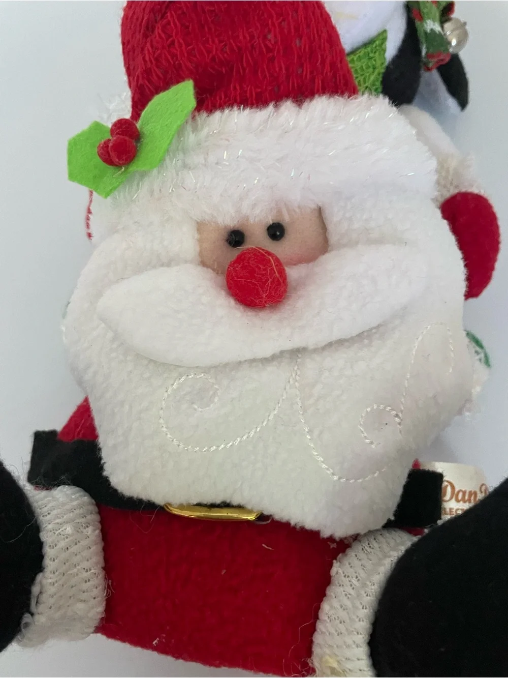 VTG Dan Dee Standing Christmas Seasonal Decor Snow Man Penguin Santa